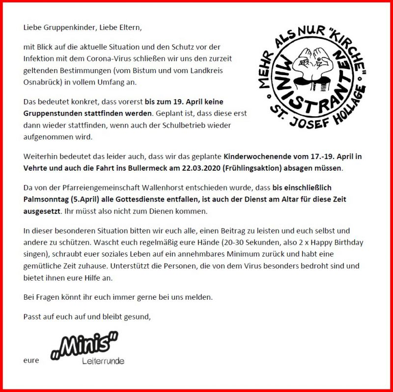 Info Corona-Virus